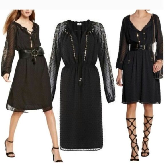 Altuzarra x Target Cocktail Dress Sheer Long Sleeve Holiday Glam HOCO Size 1X - Picture 1 of 10